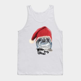 Merry lazy Christmas Tank Top